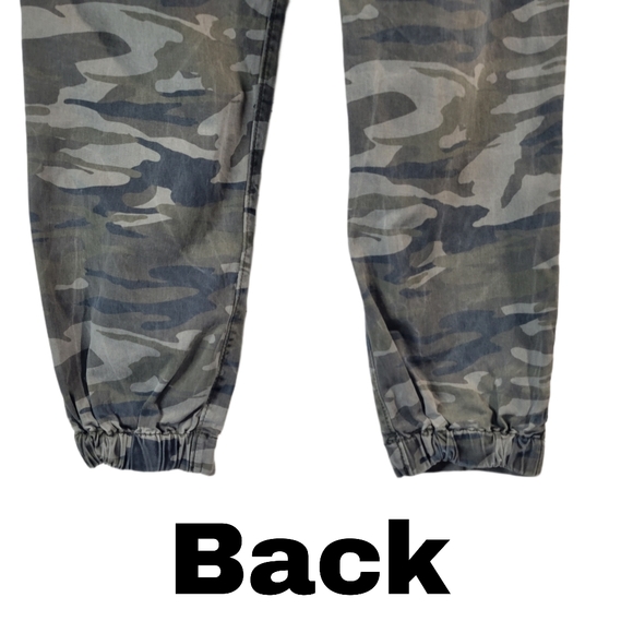 EXPRESS washed camo jeans, ankle high, good condition. - Picture 4 of 7